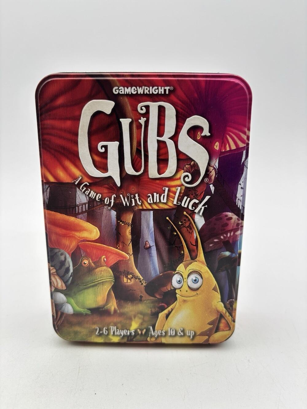 2011 GUBS Game Wit Luck Gamewright Complete Tin Complete Rare Bonus Sticker!